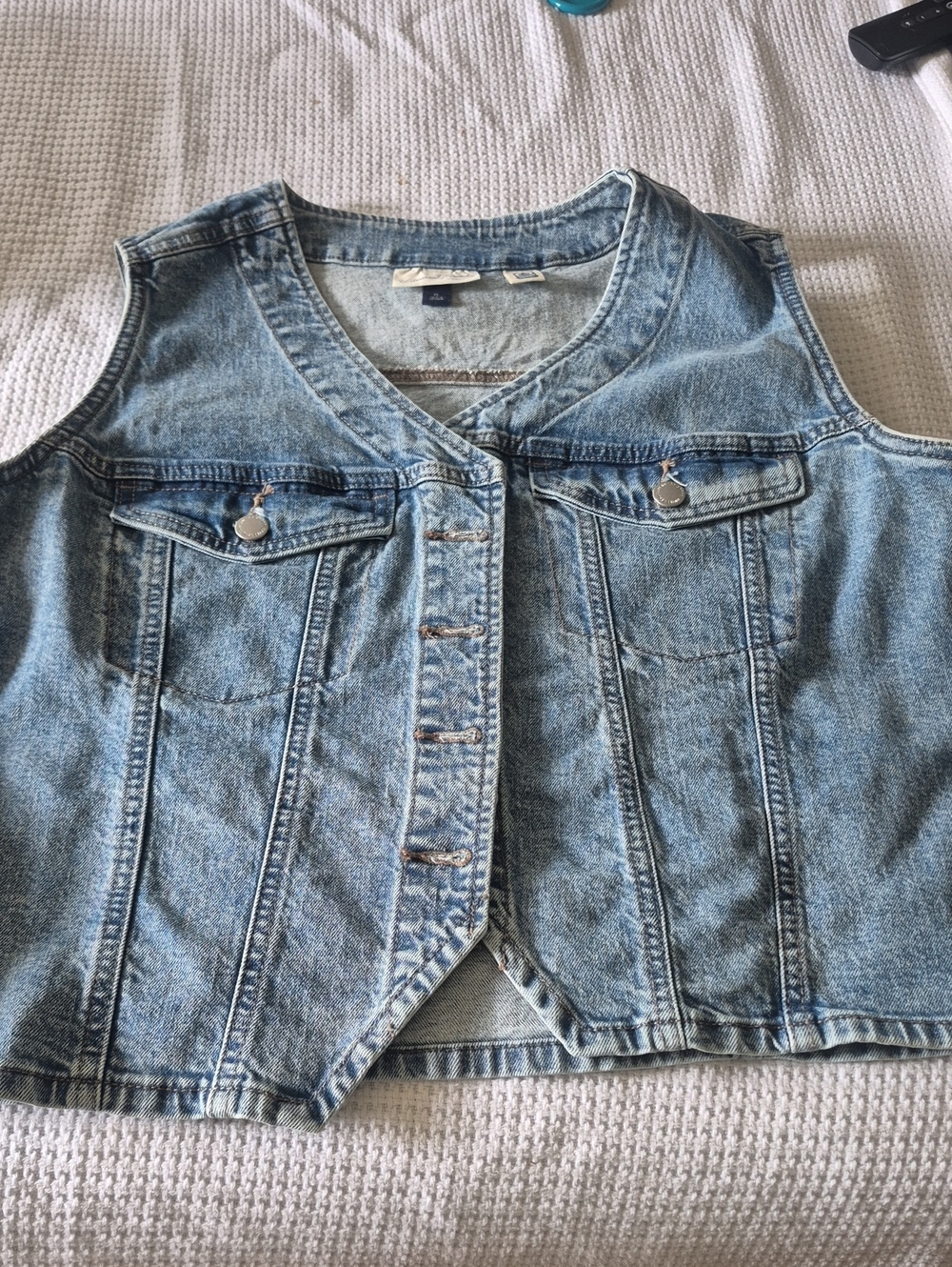 Universal Thread Light Blue Denim Vest